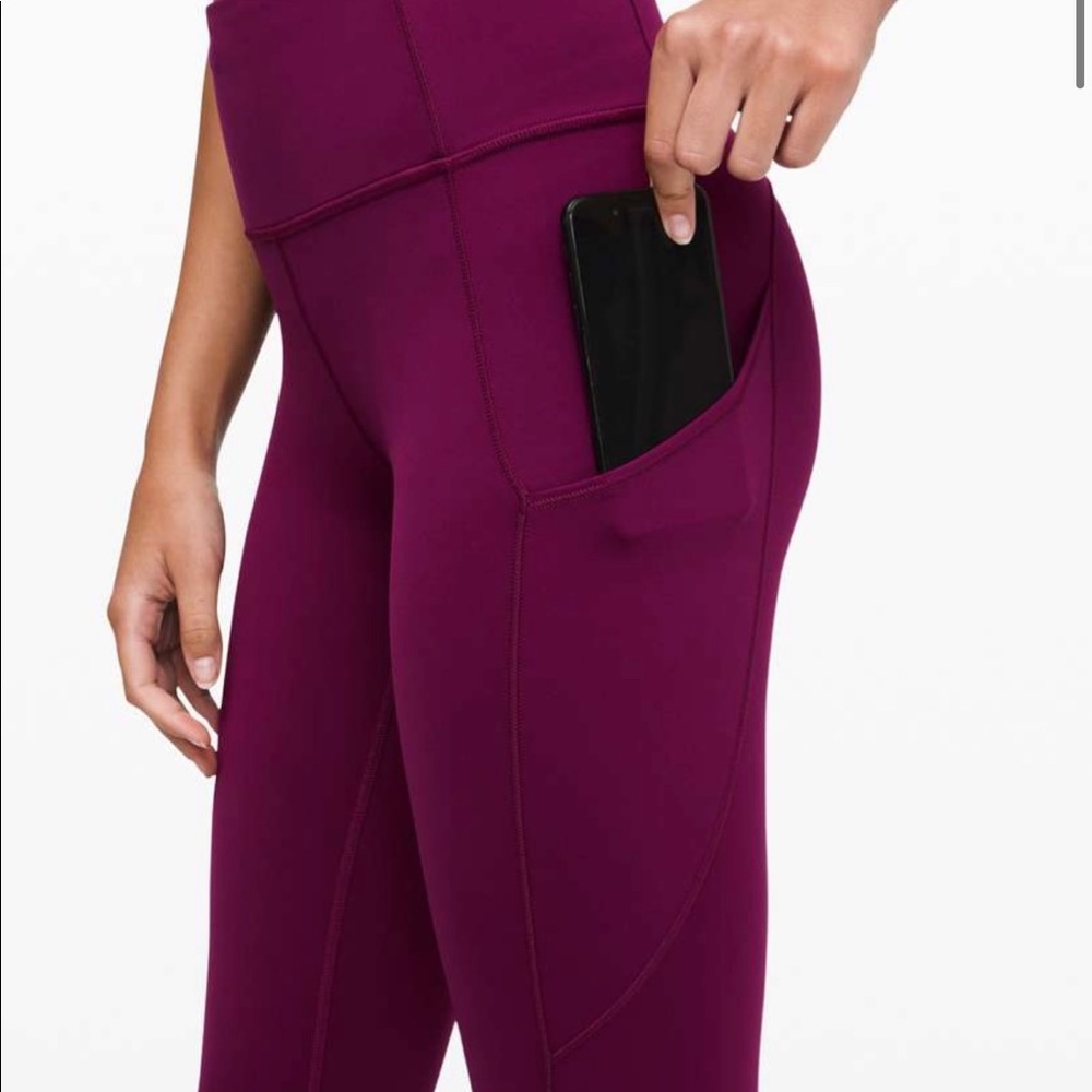 Lululemon Fast n Free leggings